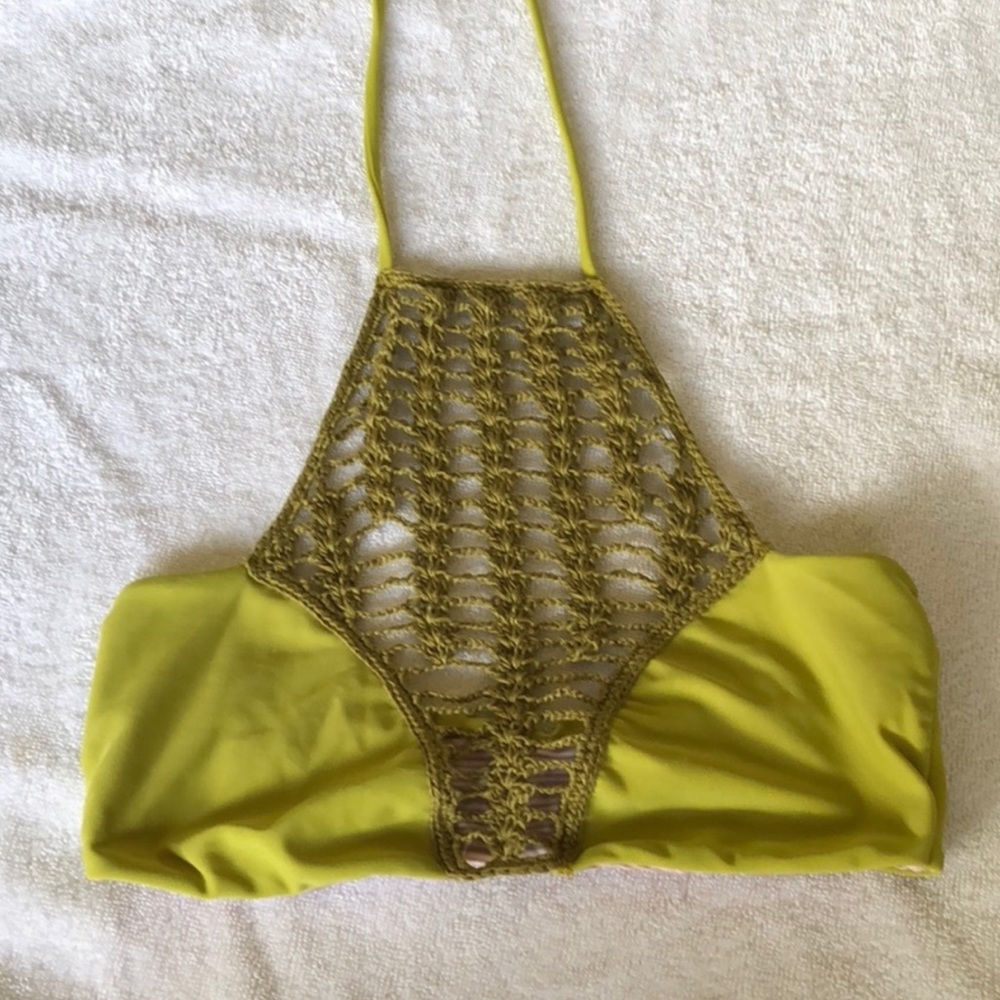 ACACIA Panama Pikake Swimwear Top in Lilikoi